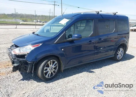 2016 Ford Transit Connect Titanium из США, поврежденный, VIN NM0GE9G74G1285505